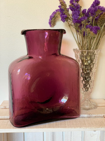 Amethyst Double Spout pitcher (OTTV 2833) GLOWS