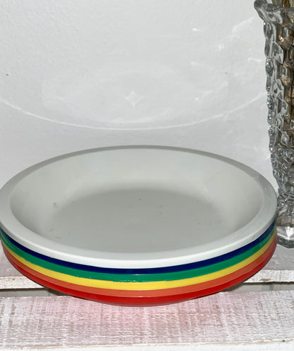 Rainbow plastic bowls (OTTV 2877) priced as a set of 6