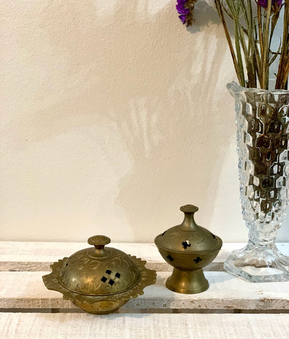 Mini Brass incense burners (OTTV 2878)