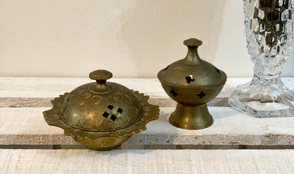 Mini Brass incense burners (OTTV 2878)
