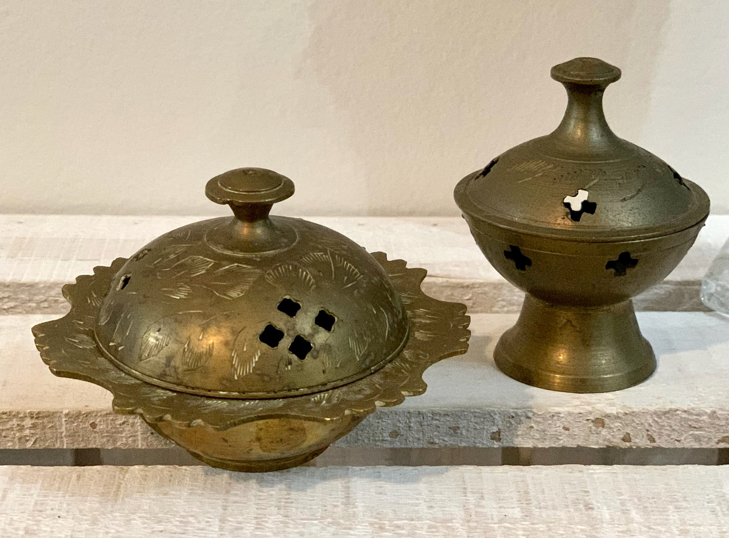 Mini Brass incense burners (OTTV 2878)