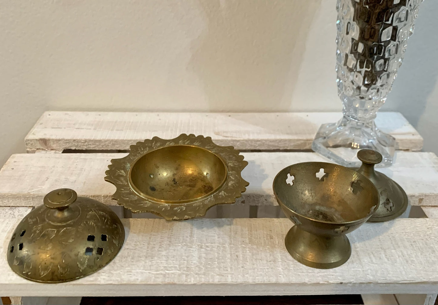 Mini Brass incense burners (OTTV 2878)