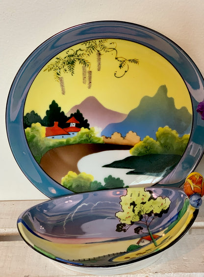 Noritake lustreware hand painted china pieces made in Japan - priced individually