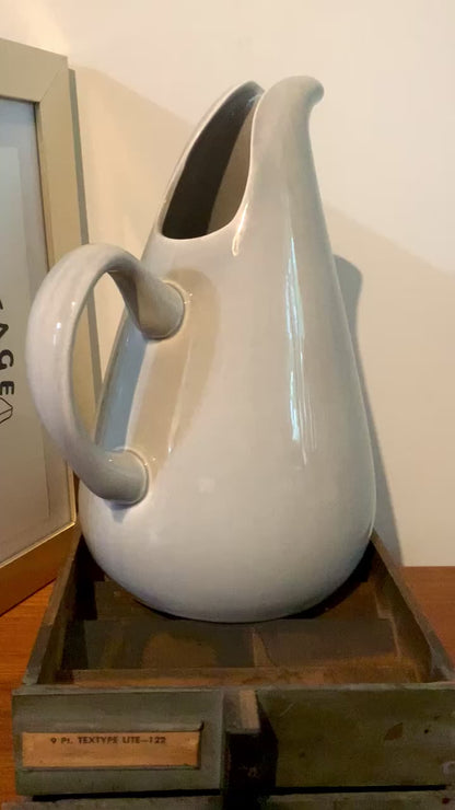Russel Wright Gray (Priced individually) pitcher, creamer & Sugar, salt & Pepper shakers