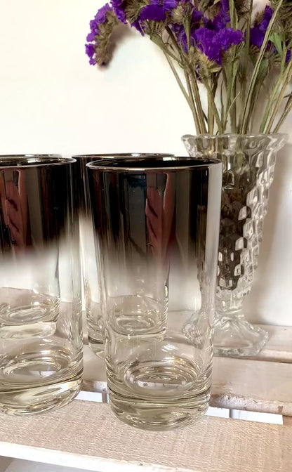 Mercury Bar glasses and ice bucket (OTTV 2800.1) priced individually