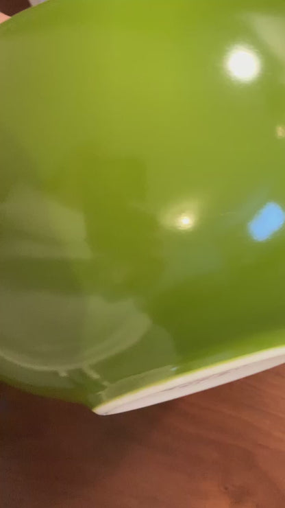 Pyrex Verde Cinderella FULL stack mixing bowls (OTTV 1768) 441, 442, 443, 444, excellent vintage condition
